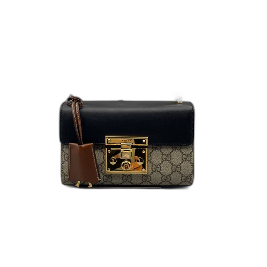 Gucci Monogram Chain Crossbody Bag