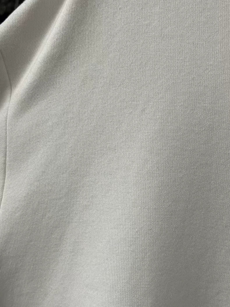 Prada White Hoodie with Logo