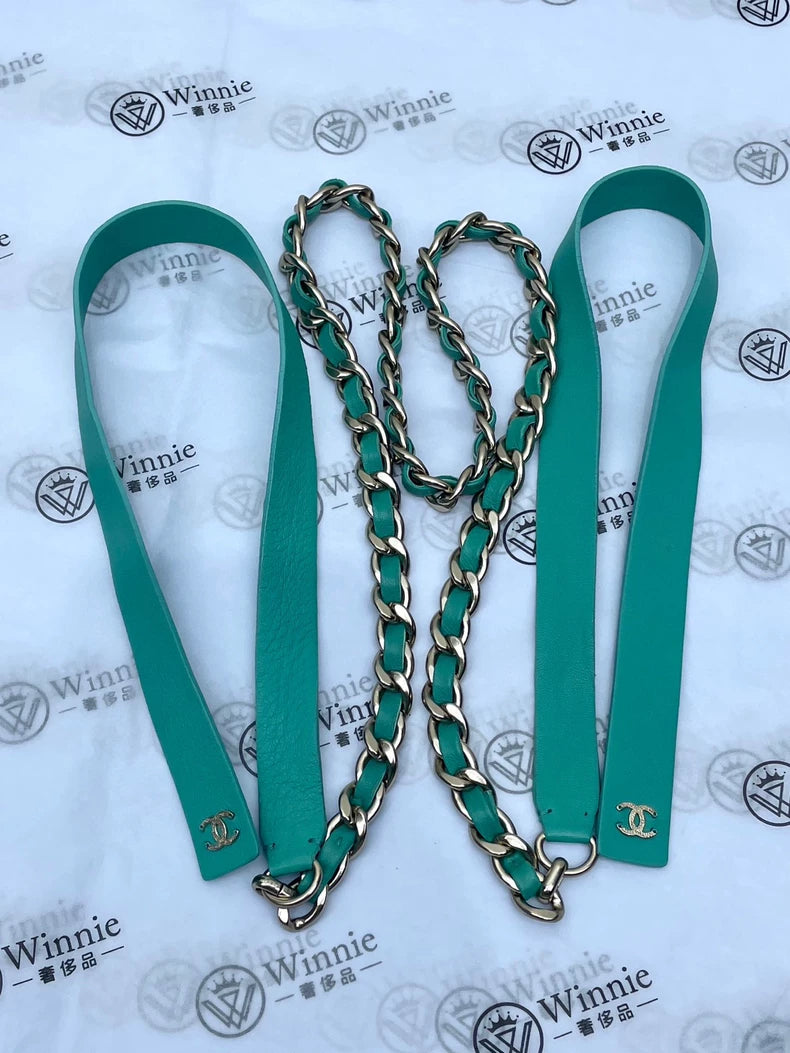 Chanel Chain Bow Necklace Waist Chain