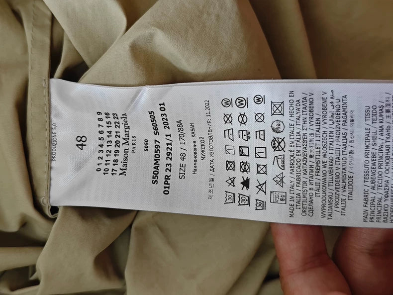 Maison Margiela Khaki Pocket Jacket