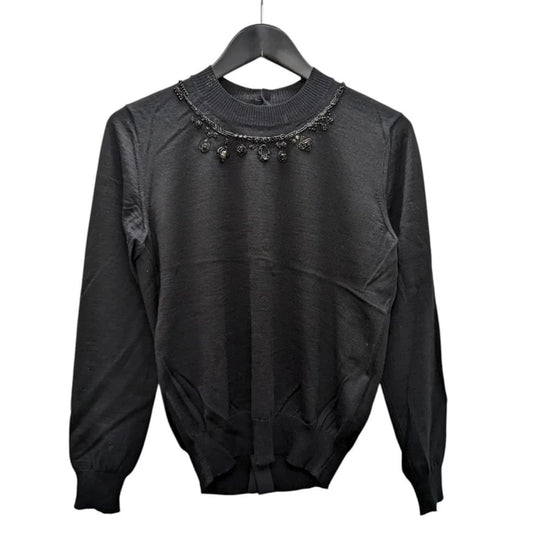 COMME des GARCONS 20AW Beaded Back Knit Top