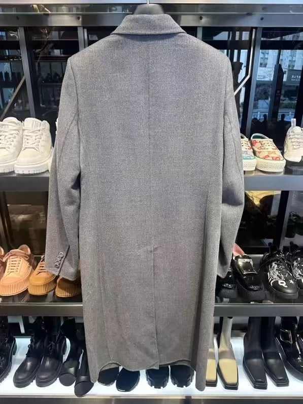 Dior Handcrafted Wool Coat-zp