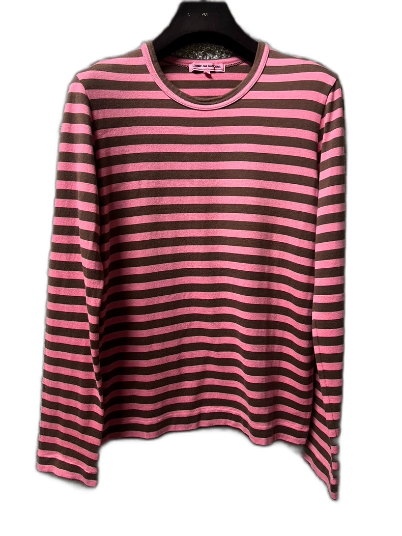 Comme des Garçons Striped Long-Sleeve T-Shirt