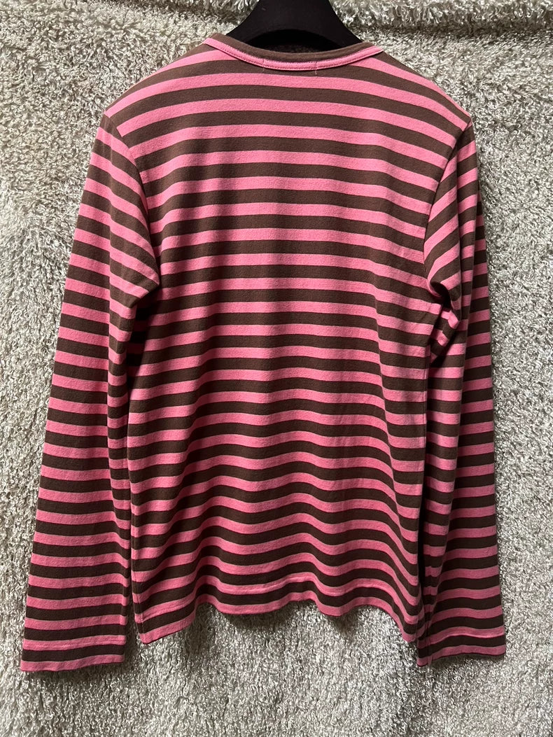 Comme des Garçons Striped Long-Sleeve T-Shirt