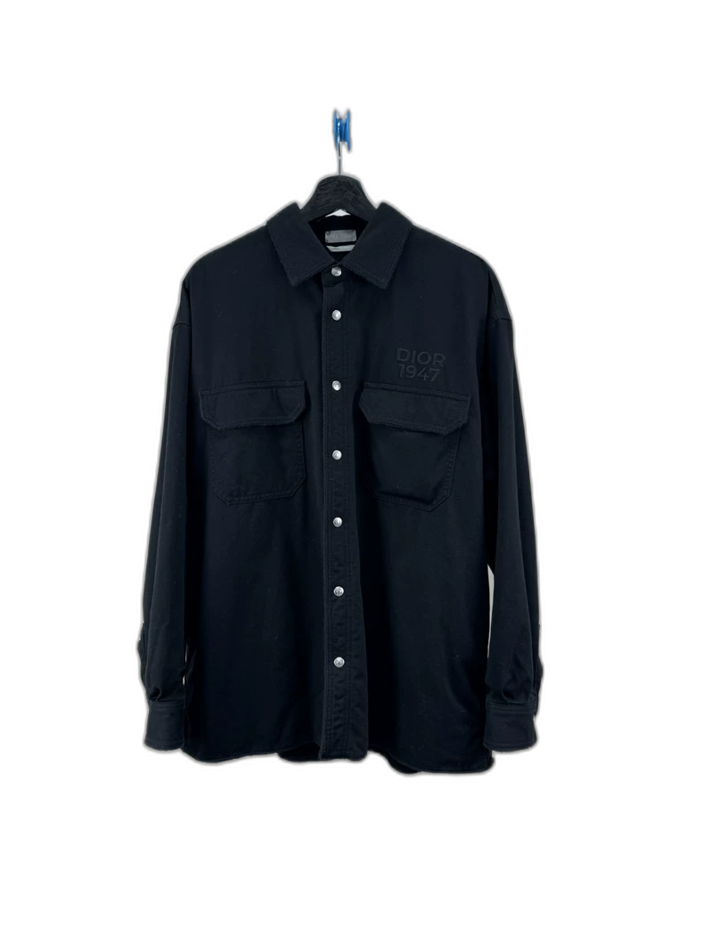 Dior Logo Embroidered Wool Jacket