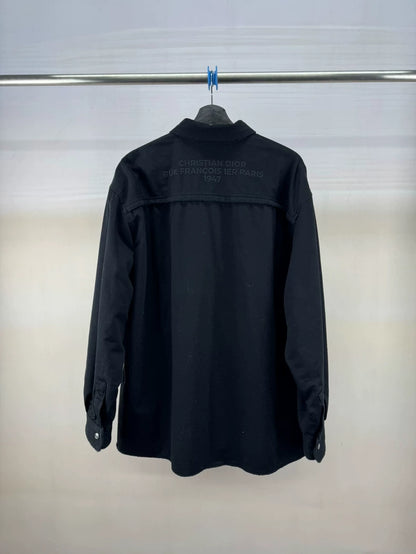 Dior Logo Embroidered Wool Jacket