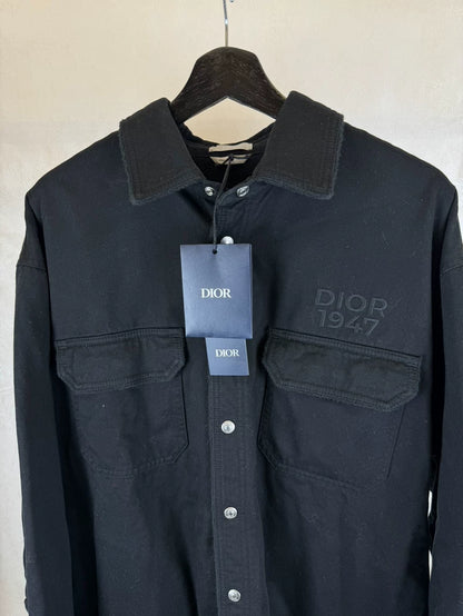 Dior Logo Embroidered Wool Jacket