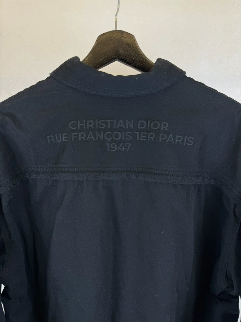 Dior Logo Embroidered Wool Jacket