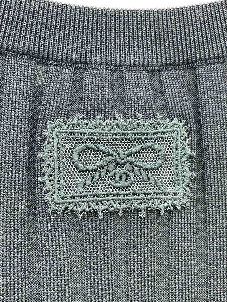 Chanel Black and White Knitted Top