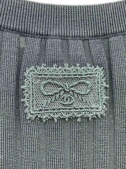 Chanel Black and White Knitted Top