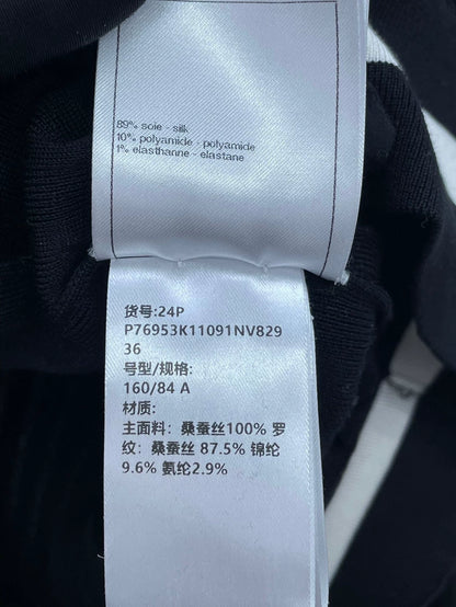 Chanel Black and White Knitted Top