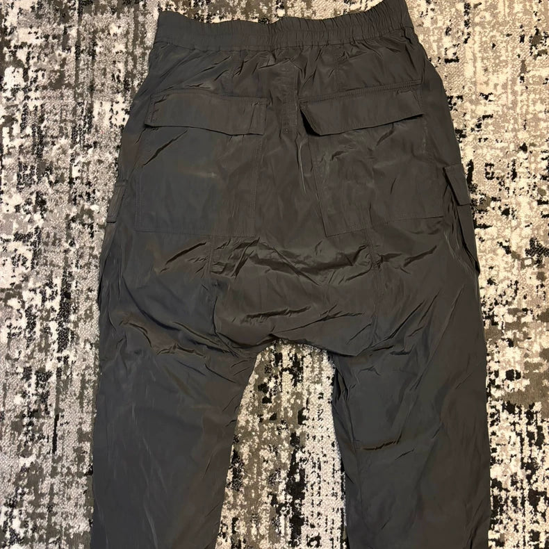 Rick Owens Nylon Cargo Cropped Pants