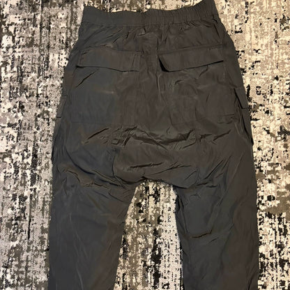 Rick Owens Nylon Cargo Cropped Pants