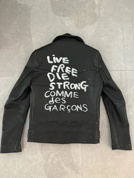 Comme des Garcons Leather Jacket