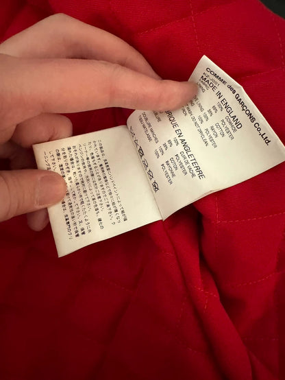 Comme des Garcons Leather Jacket