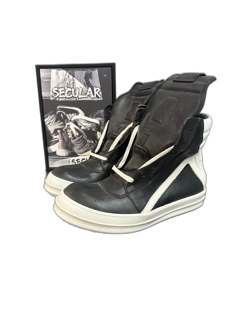 Rick Owens High-Top Geobasket Sneakers-yf