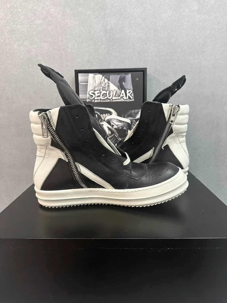 Rick Owens High-Top Geobasket Sneakers-yf