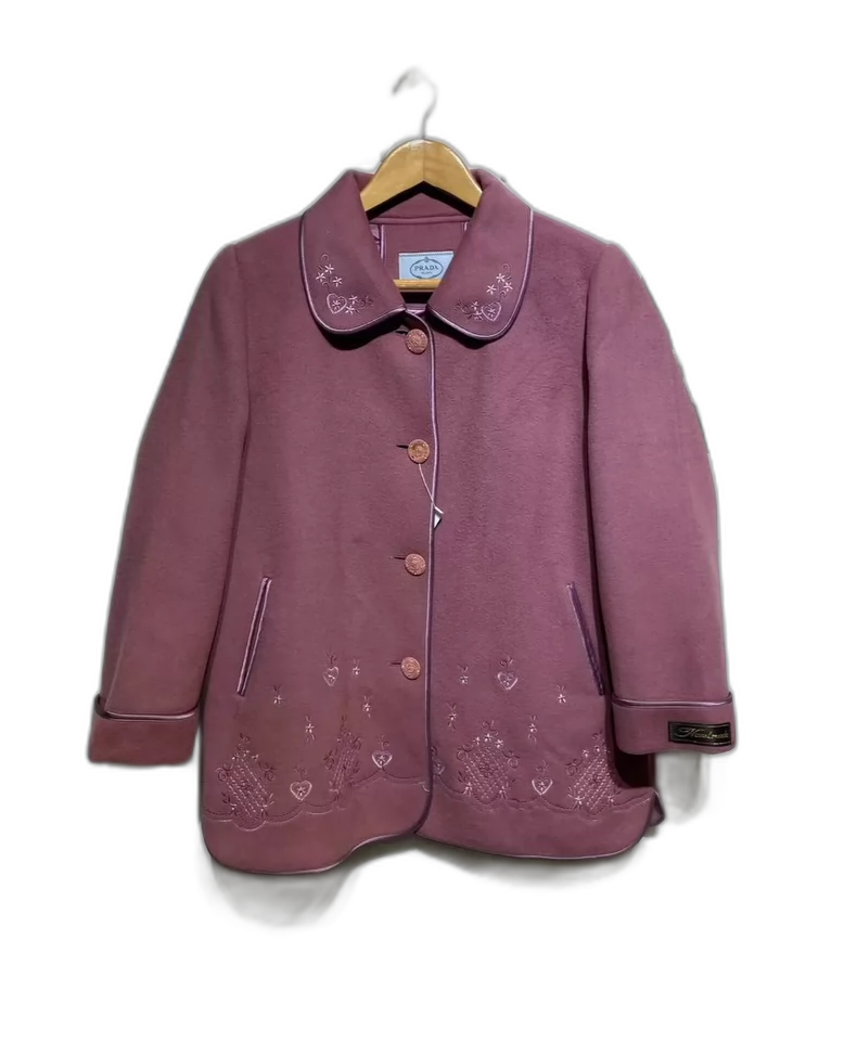 Vintage Prada Handmade Wool Coat