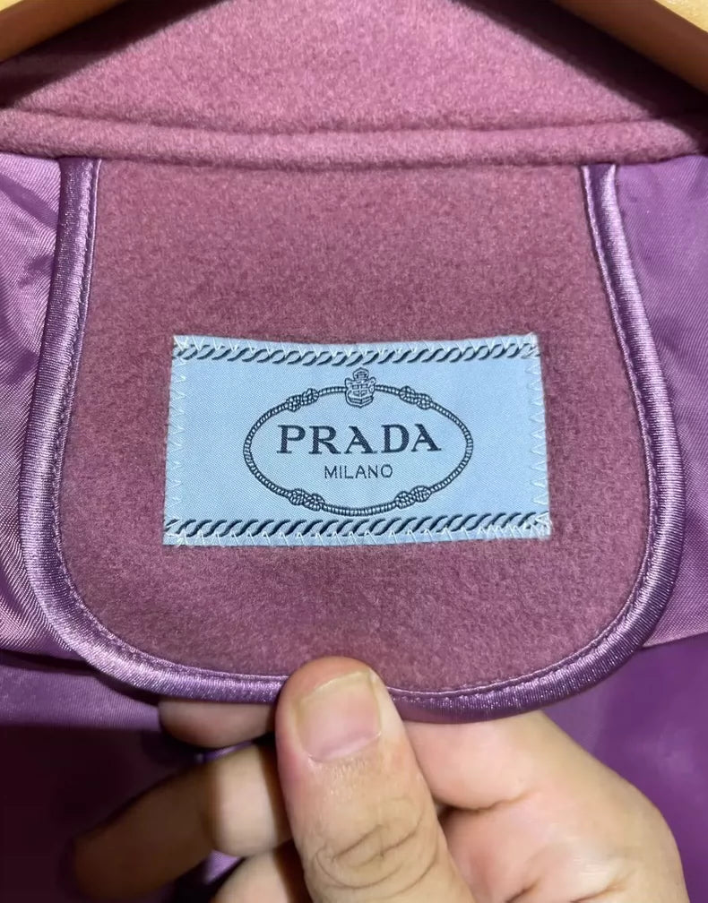 Vintage Prada Handmade Wool Coat