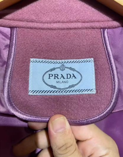 Vintage Prada Handmade Wool Coat