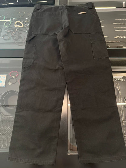 Chrome Hearts Black Double Knee Cargo Pants-yf