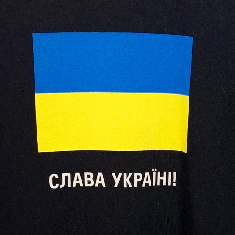 Balenciaga Black Long Sleeve Graphic Sweatshirt