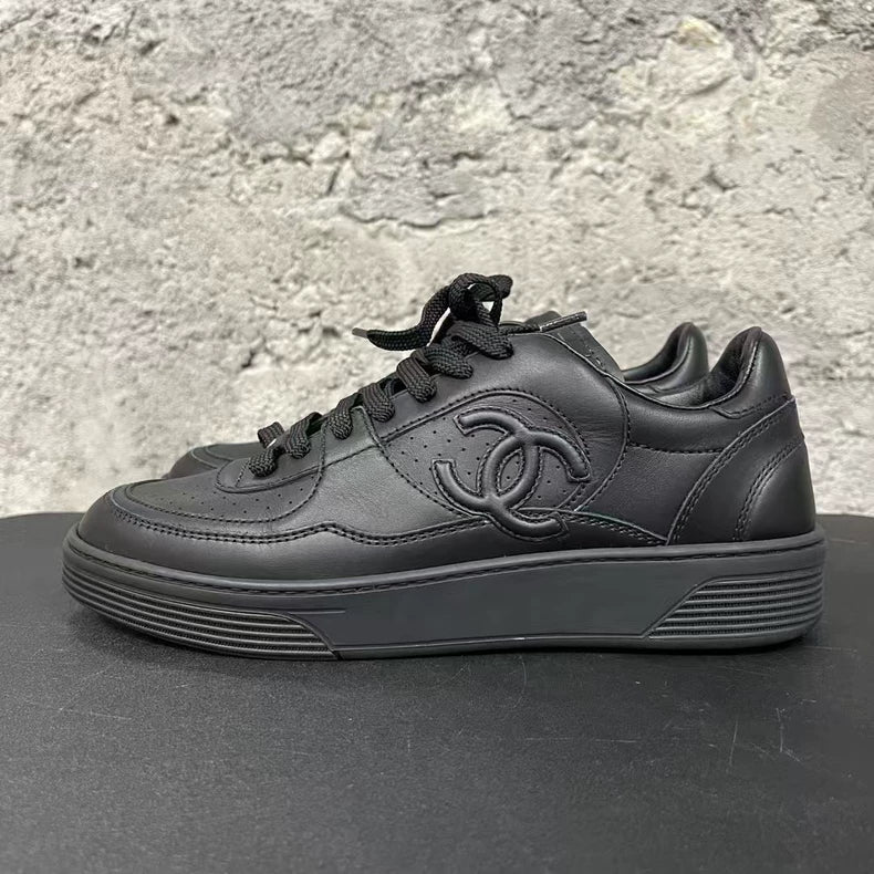 Chanel Black Sneaker Size 39