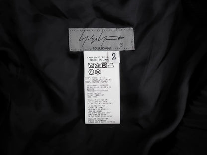 Yohji Yamamoto Abstract-Print Silk Shorts