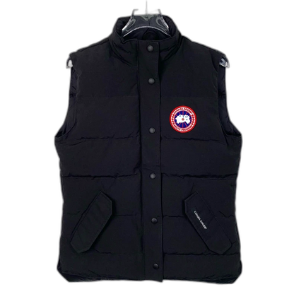 Canada Goose Black Logo Padded Vest