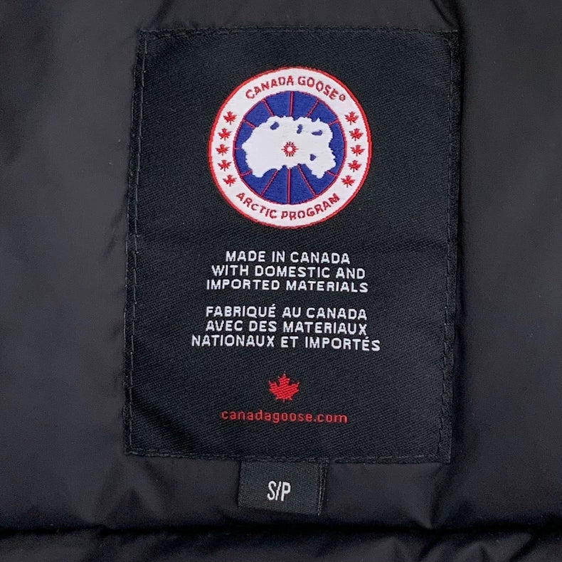 Canada Goose Black Logo Padded Vest