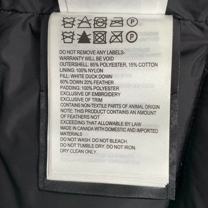 Canada Goose Black Logo Padded Vest