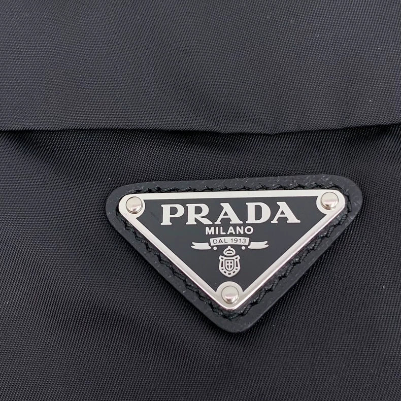 Prada Black Hooded Zip Jacket M Size