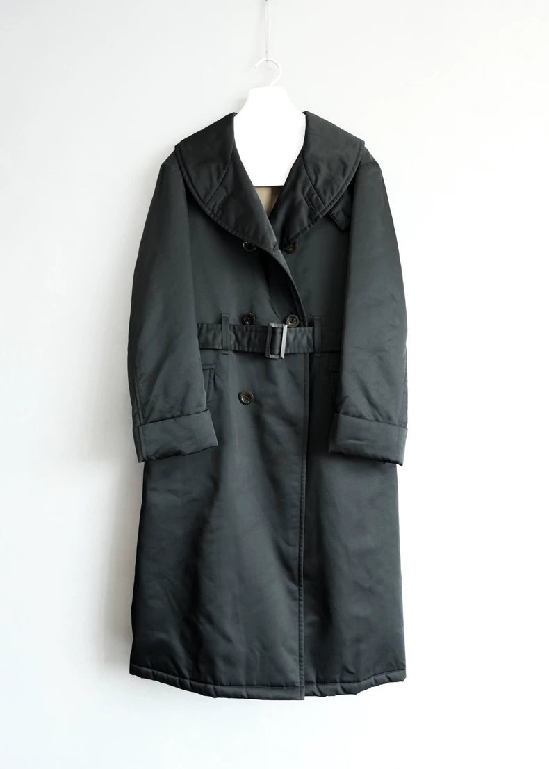 Yohji Yamamoto Black Long Coat