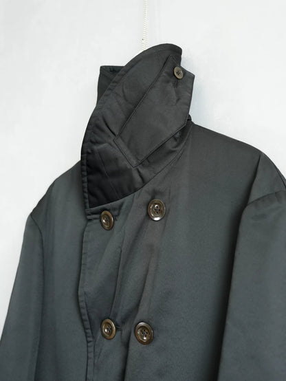 Yohji Yamamoto Black Long Coat