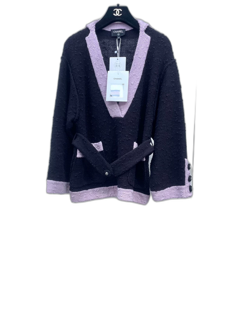 Chanel Color Block Knit Sweater