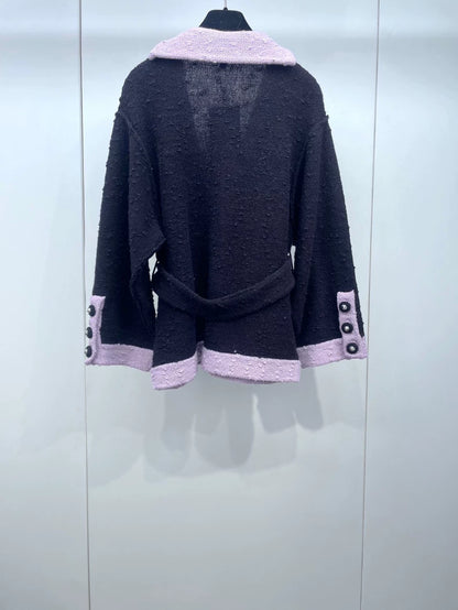 Chanel Color Block Knit Sweater