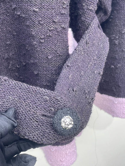 Chanel Color Block Knit Sweater