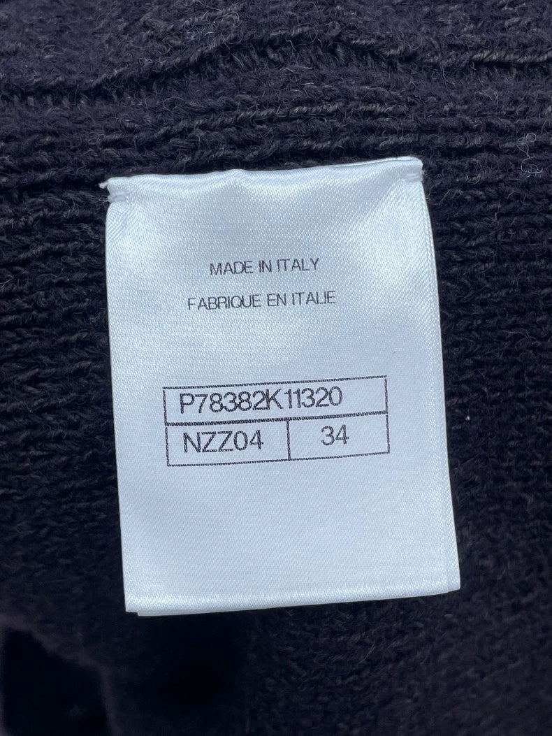 Chanel Color Block Knit Sweater