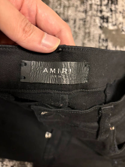 Amiri Early Patchwork Denim Pants Size 34