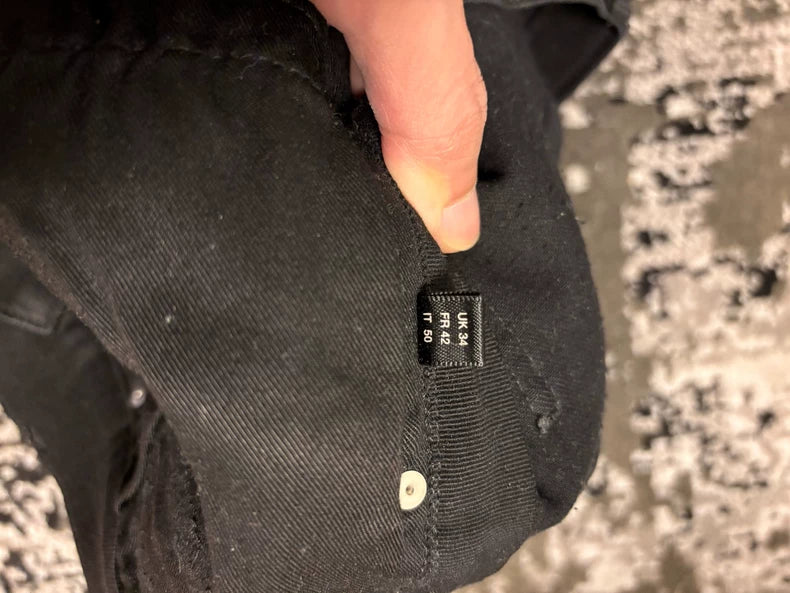 Amiri Early Patchwork Denim Pants Size 34