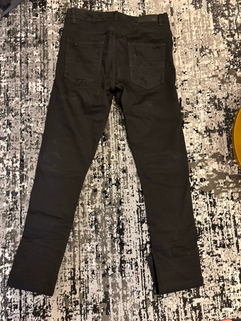 Amiri Early Patchwork Denim Pants Size 34