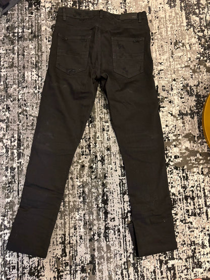 Amiri Early Patchwork Denim Pants Size 34