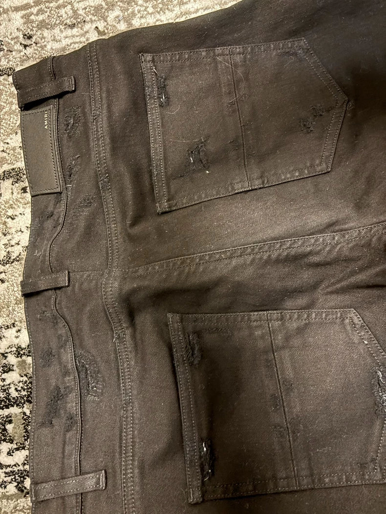Amiri Early Patchwork Denim Pants Size 34