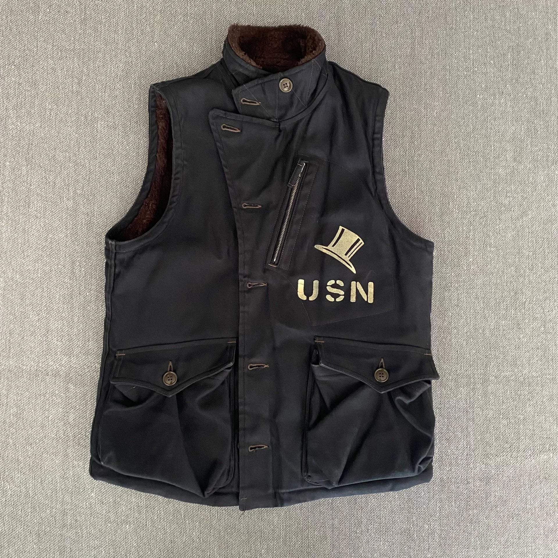 Freewheelers Civilian 1930s Aviators Vest