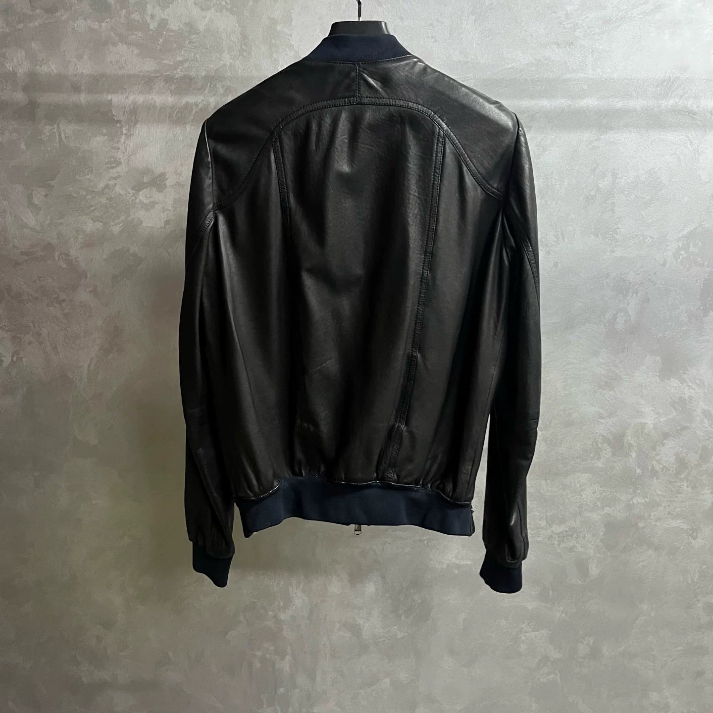 Yves Saint Laurent Black Leather Jacket