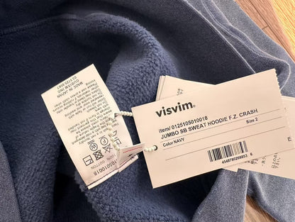 visvim jumbo sb sweat hoodie navy
