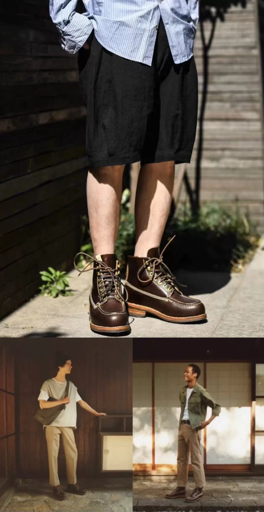 visvim 22SS cradle moc-folk leather boots