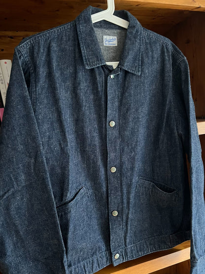 limited edition blue-dyed denim jacket