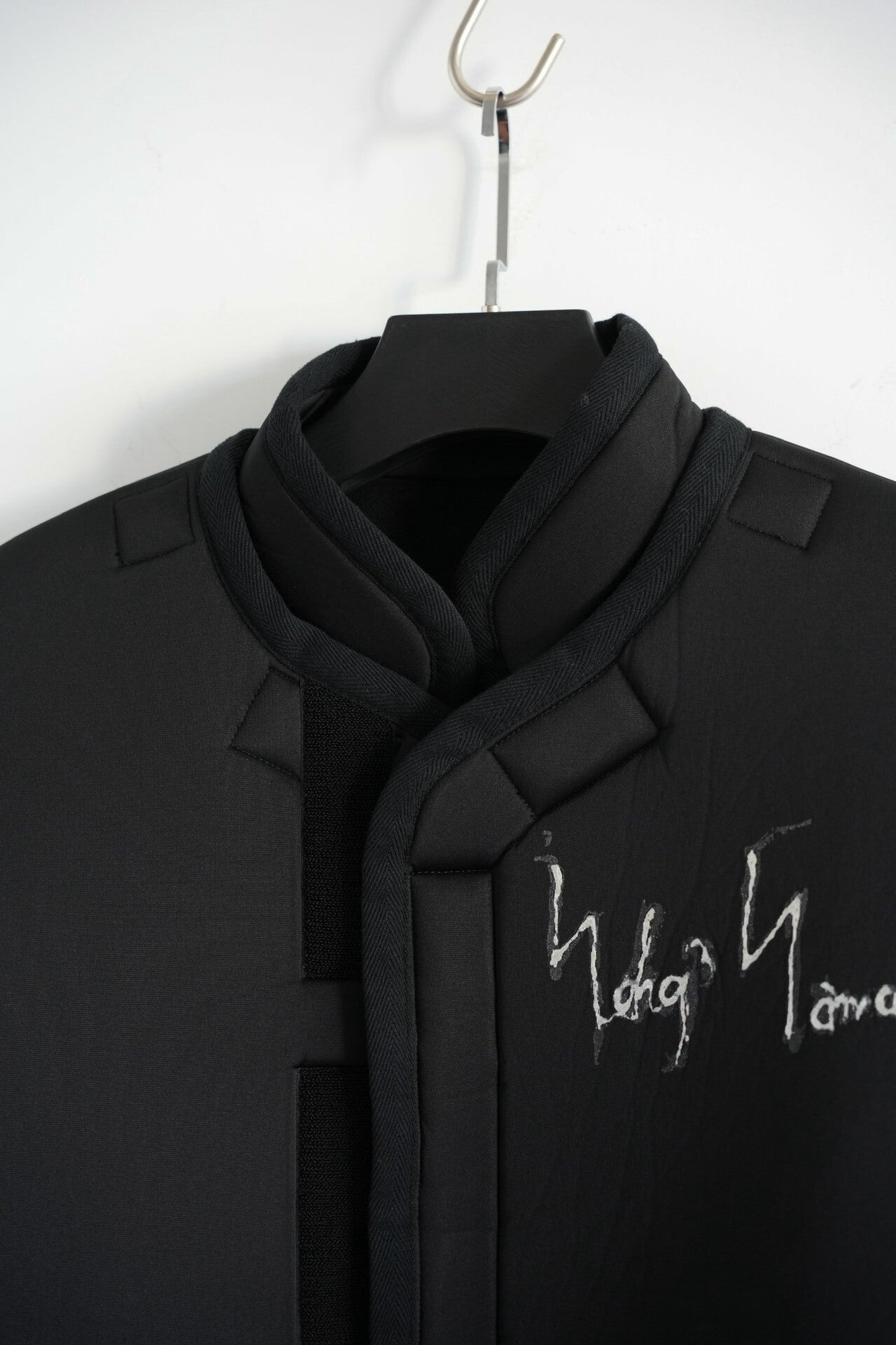 yohji yamamoto space cotton coat