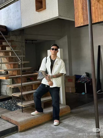 visvim cmky blk damaged jeans